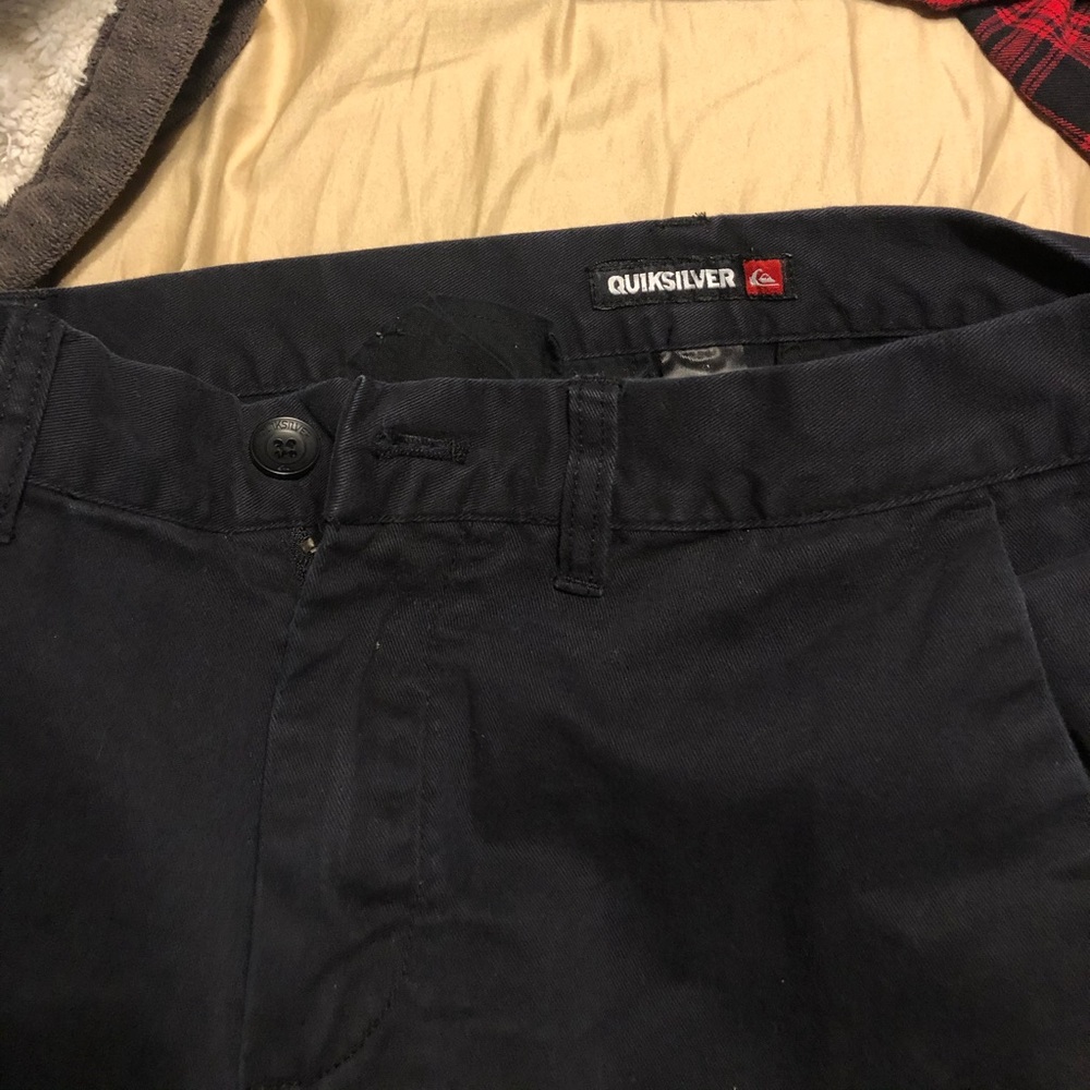 Black quicksilver modern fit 34s